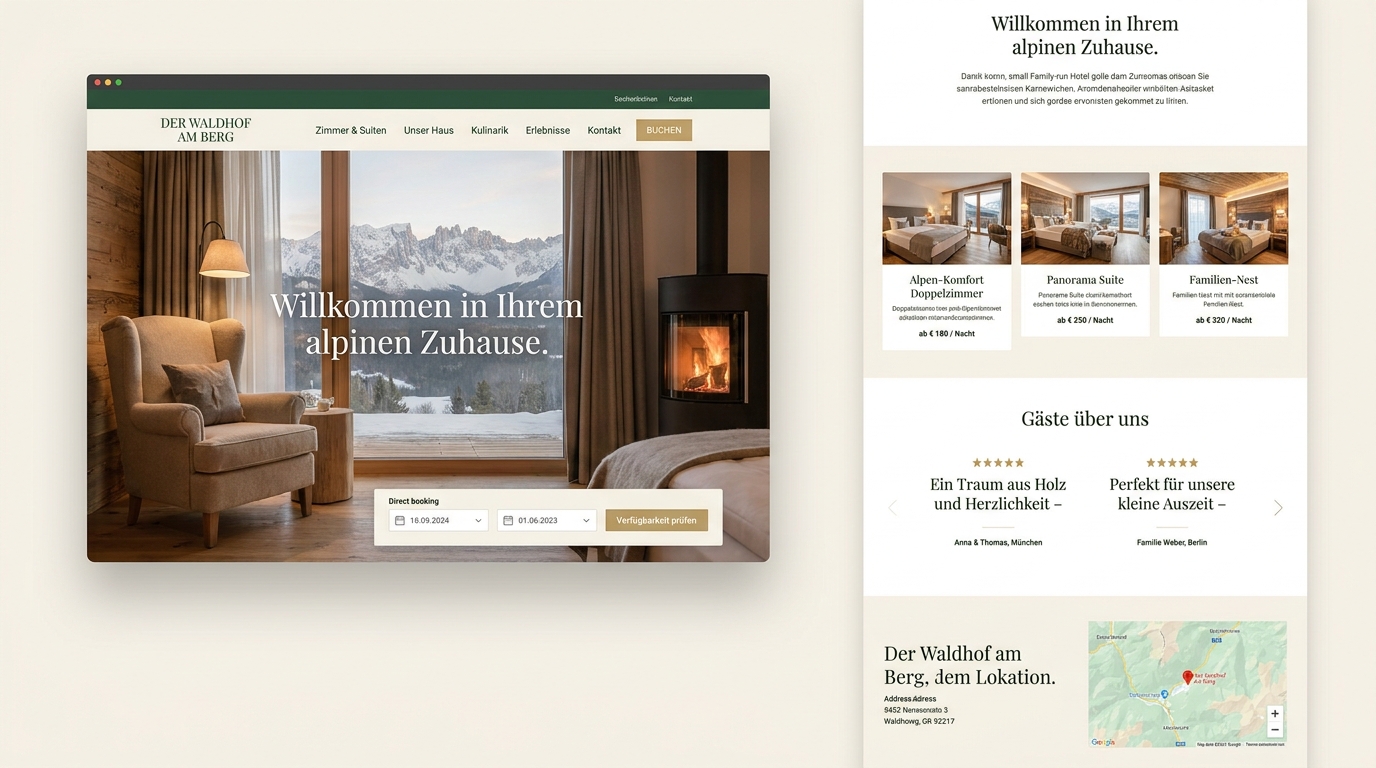 Hotel Seeblick Mockup-Vorschau